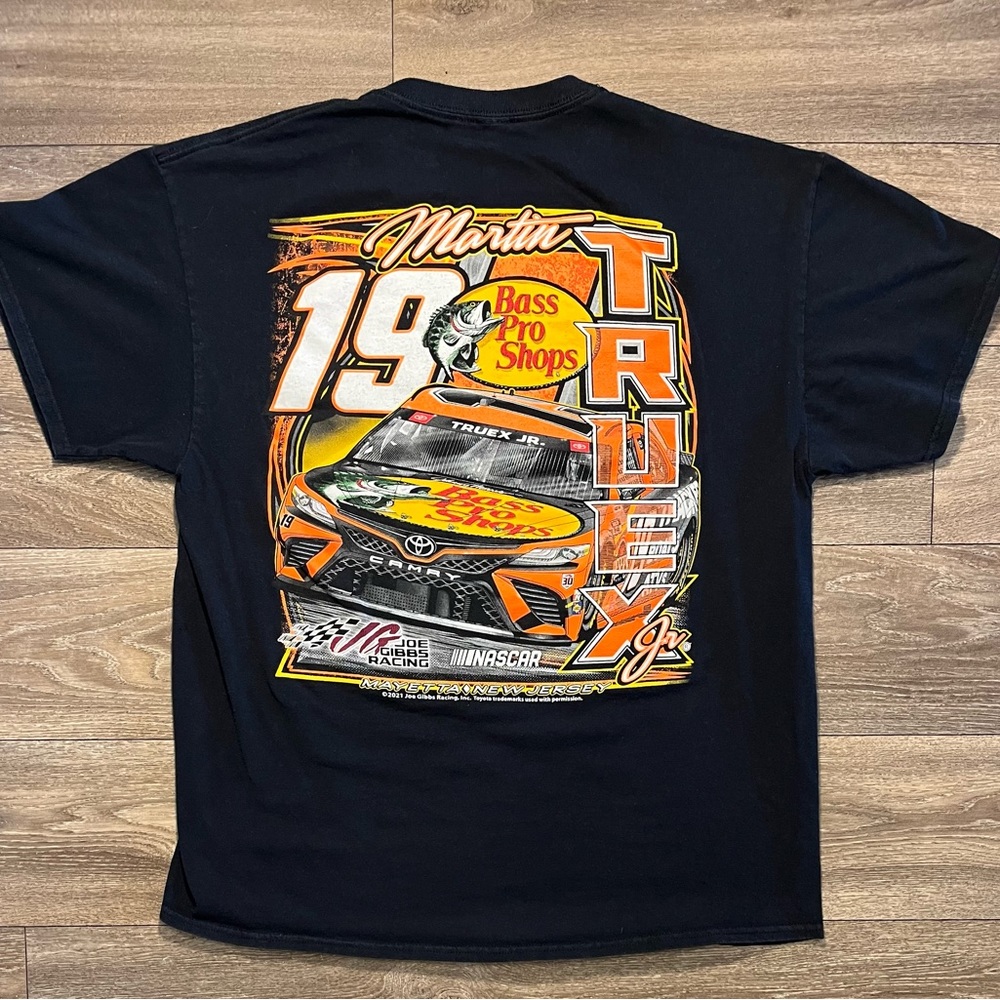 Martin Truex Jr. #19 Bass Pro Shop NASCAR Graphic T-Shirt